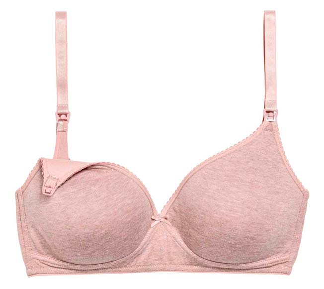 Nursing bras opening types