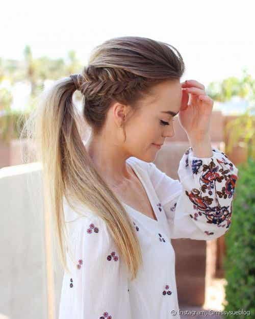 Romantic ponytail